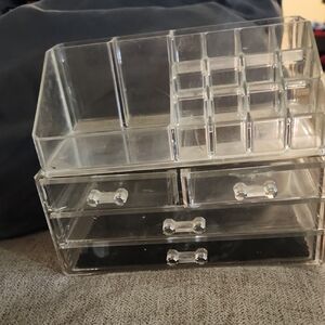 Clear Acrylic Makeup Organizer